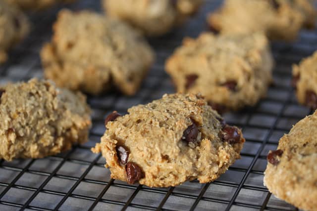 Chocolate Chip Chickpea Cookies – nut free, oil free, vegan
