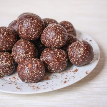 Iron Rich Chocolate Protein Balls