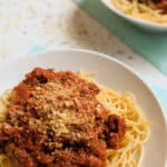 Oil Free Lentil Bolognese