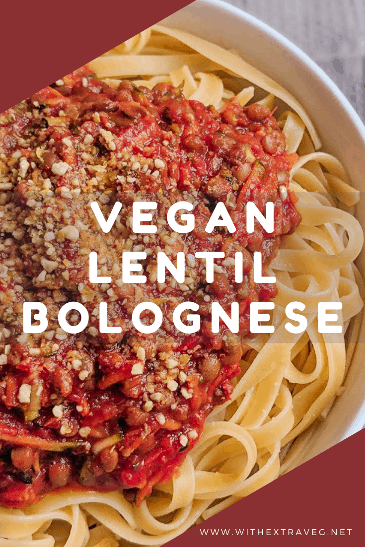 Lentil Bolognese – vegan, oil free