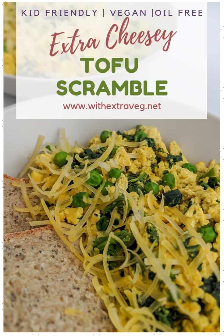 Easy Vegan Tofu Scramble with Extra Greens