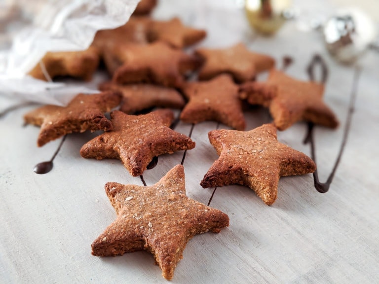 Oil Free Christmas Vegan Gingerbread Cookies