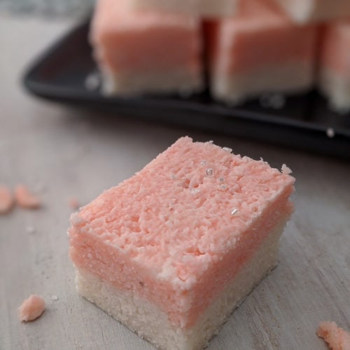 Vegan Coconut Ice - WithExtraVeg