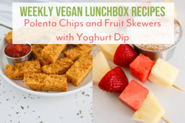 Nut Free Vegan Lunchbox Recipes