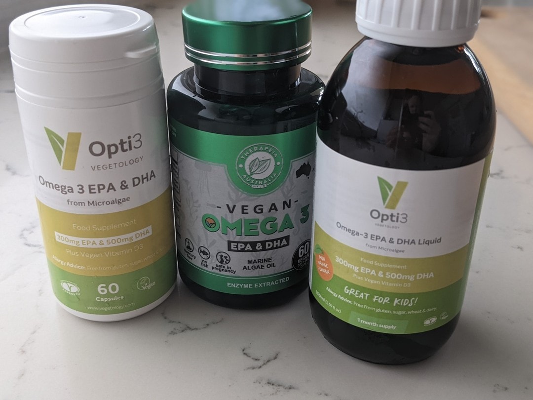 Omega 3 Supplements! 

Ok, after a lot of research, and making my kids do taste testing, I've finally found an Omega 3 supplement that I like! 

My requirements were: 
🌱 It has to have EPA and DHA

🌱 I have to be able to give it to my kids who can't do tablets yet

🌱 My kids have to actually take it without it being ahuge fight

🌱 It has to be easy to get in Australia

I have found one that meets the top 3, and seems to be available from @vegangrocerystoreau for now. (It also happens that I can purchase it wholesale, so I could become a stockist if necessary). 

So what is it? 
⭐⭐The Vegetology Omega 3 Liquid. ⭐⭐

Both of my kids said it tasted like nothing (even though it's supposed to be orange flavoured) and were happy to take it straight. So I am super happy with that. 

I also really like their gel capsules, which didn't give me the gross fishy aftertaste that I find many do. (I wasn't keen on fish before I went vegan, so I really don't want to put up with the taste now!)

Let me know if you have any questions! 

#vegan #vegansupplements #vegankids #healthyvegankids  #vegannutritioncoach #veganparents #vegankidsnutrition #vegankidsofig #beginnervegans #veganfamilies #vegannutritionist #vegannutrition #Veganuary2022 #veganparenting #veganparentsofig #vegansofaustralia