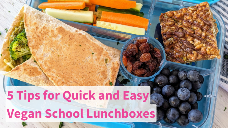 My Top 5 Tips for Quick and Easy Vegan Lunch Boxes for Your Vegan Kids