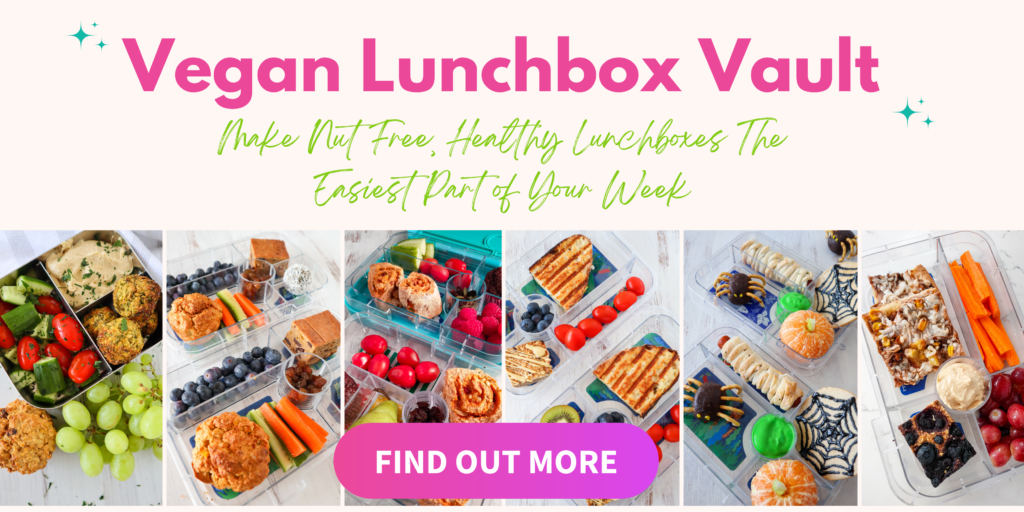 Vegan Lunchbox Vault - Make nut free, healthy lunchboxes the easiest part of your week.